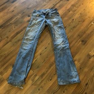 Cowgirl tuff don’t fence me in jeans